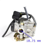 Load image into Gallery viewer, Creature Racing® Carburetor - PD18J - GY6 50cc - Plastic Top and Rubber Drain Line