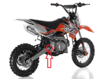 Load image into Gallery viewer, Creature Racing® OEM Apollo Dirt Bike Swingarm to Frame Axle Kit