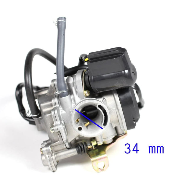 JFG RACING CVK PD18J Carburateur voor 4-takt scooter GY6 50CC 139QMB 139QMA Jonway Baja Jmstar Lance NST Peace Banzer Barton Zipp Romet 18 mm JFG RACING CVK PD18J Carburateur voor 4-takt scooter GY6 50CC 139QMB 139QMA Jonway Baja Jmstar Lance NST Peace Banzer Barton Zipp Romet 18 mm
