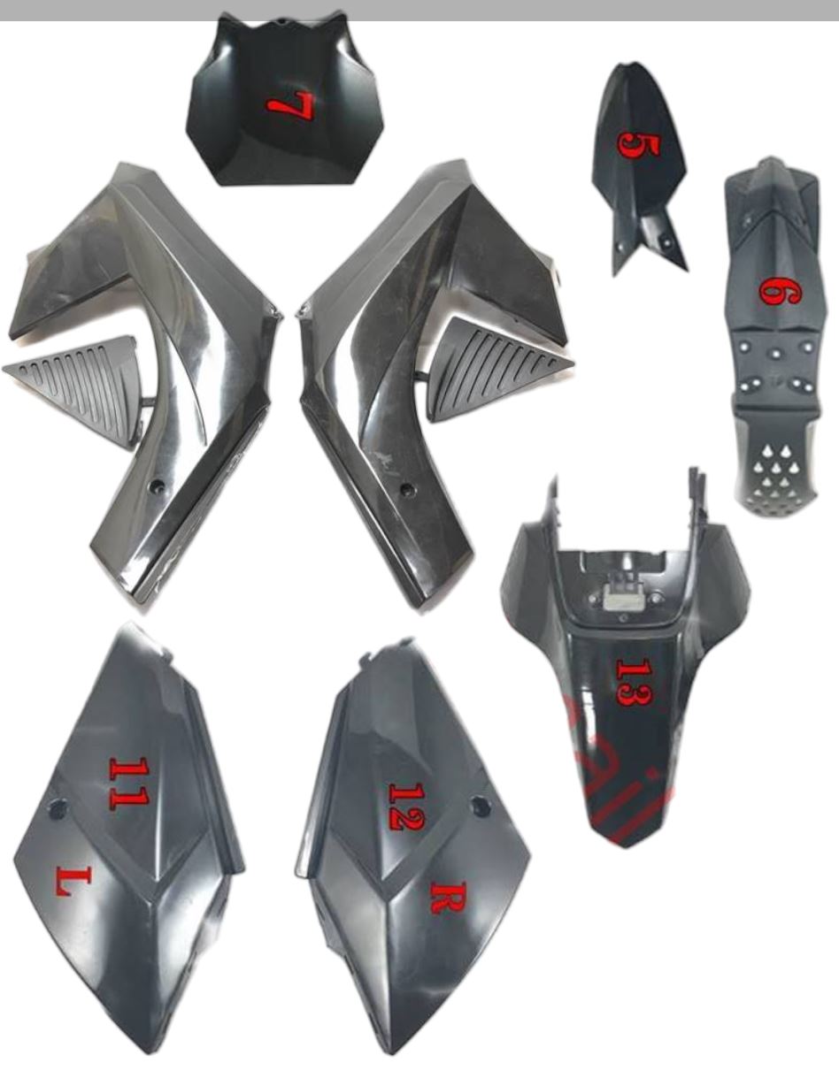 Creature Racing® OEM Apollo RFZ DB-36 250cc Dirt-Bike AGB-36 (DB36)